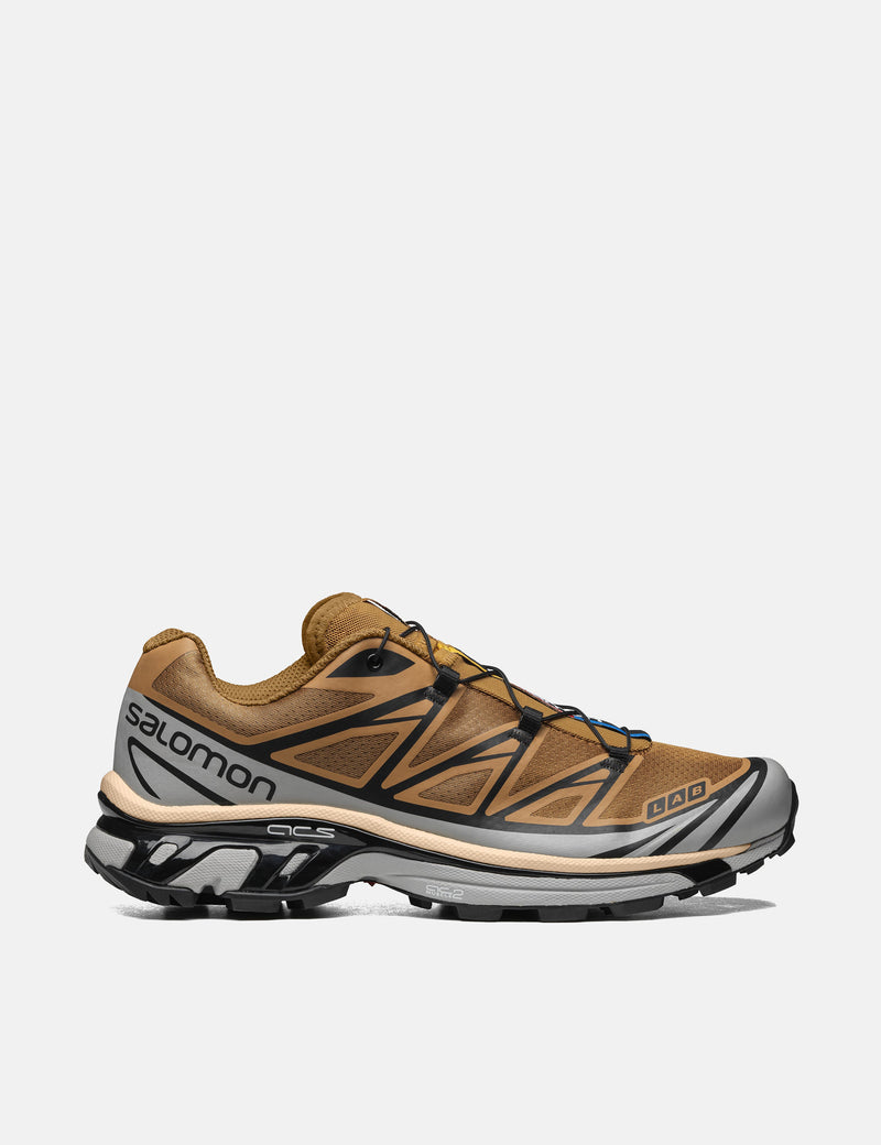 Salomon XT-6 Trainers - Cathay Spice/Quarry/Rose Cloud