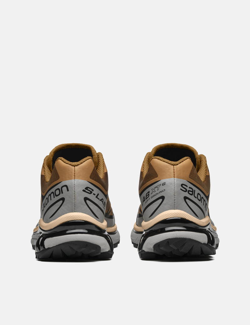 Salomon XT-6 Trainers - Cathay Spice/Quarry/Rose Cloud