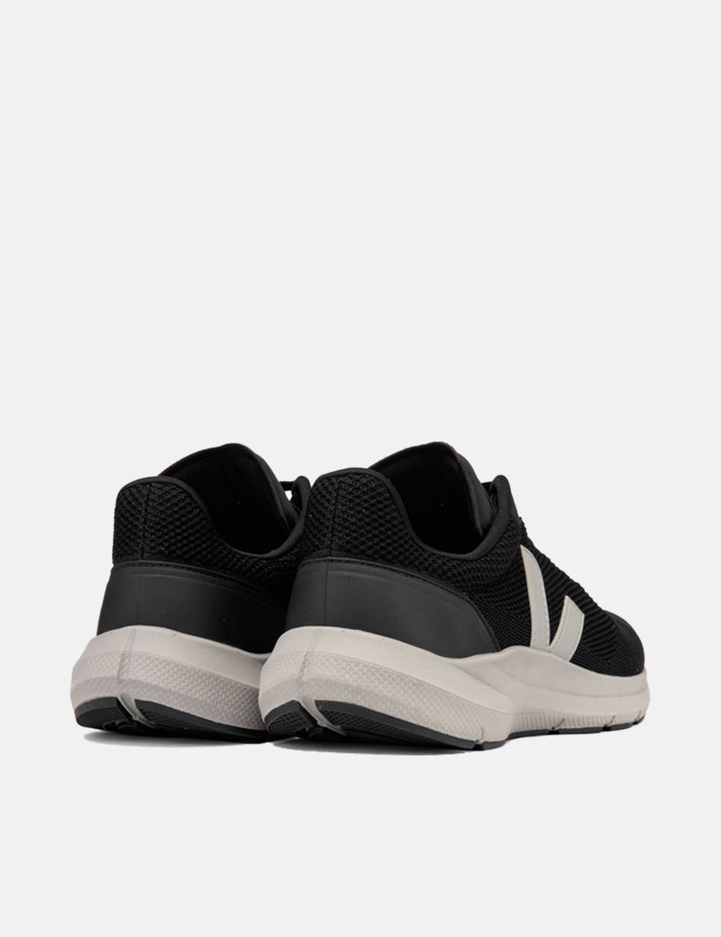 Women's Veja Marlin V-Knit Trainers - Black/Oxford Grey