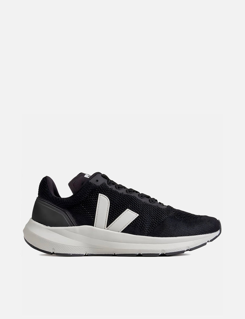 Women's Veja Marlin V-Knit Trainers - Black/Oxford Grey