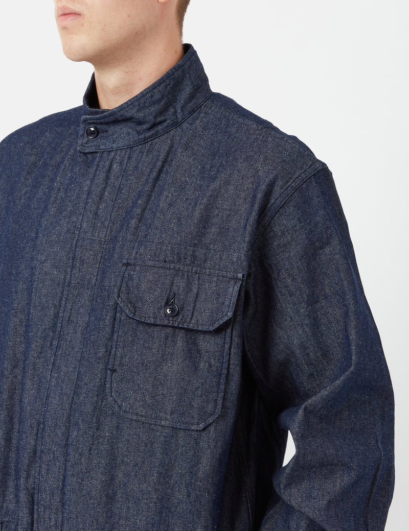 Engineered Garments Racing Suit (8oz Denim) - Indigo Blue