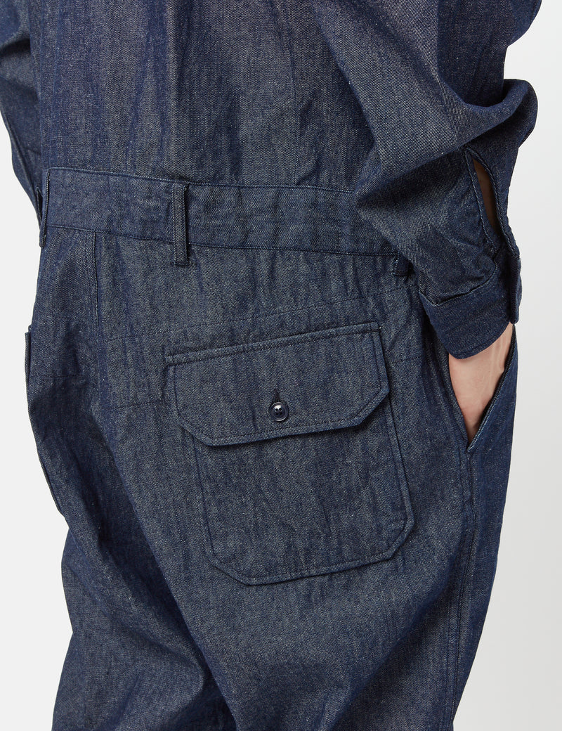 Engineered Garments Racing Suit (8oz Denim) - Indigo Blue