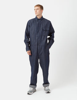 Engineered Garments Racing Suit (8oz Denim) - Indigo Blue