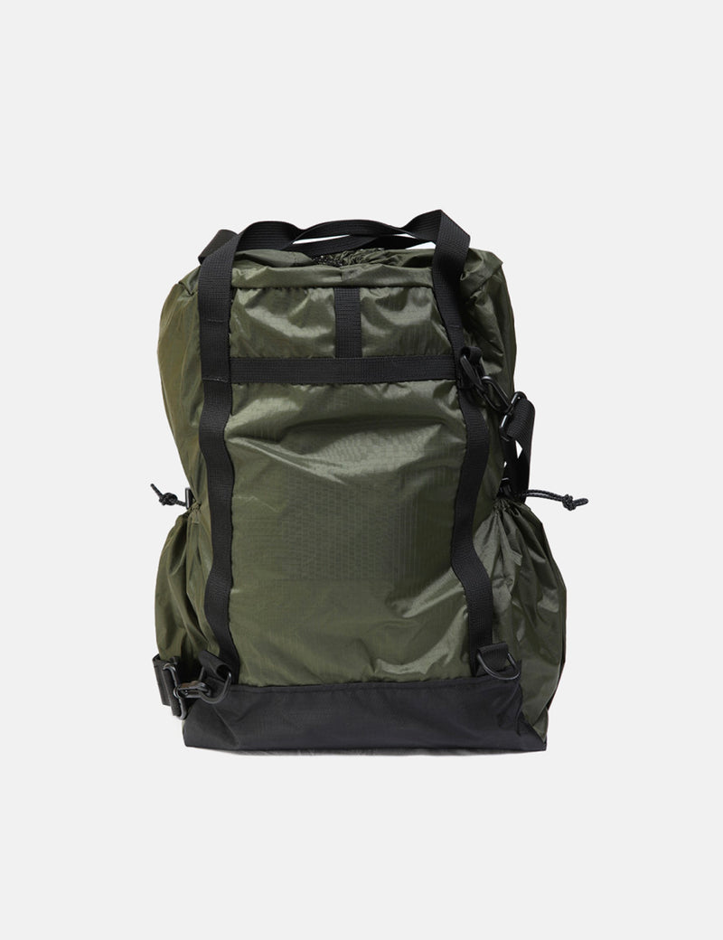 Engineered Garments UL 3 Way Bag (Nylon Ripstop) - Olive Green