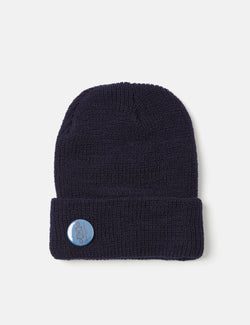 Engineered Garments Watch Cap Beanie Hat (Wool) - Navy Blue