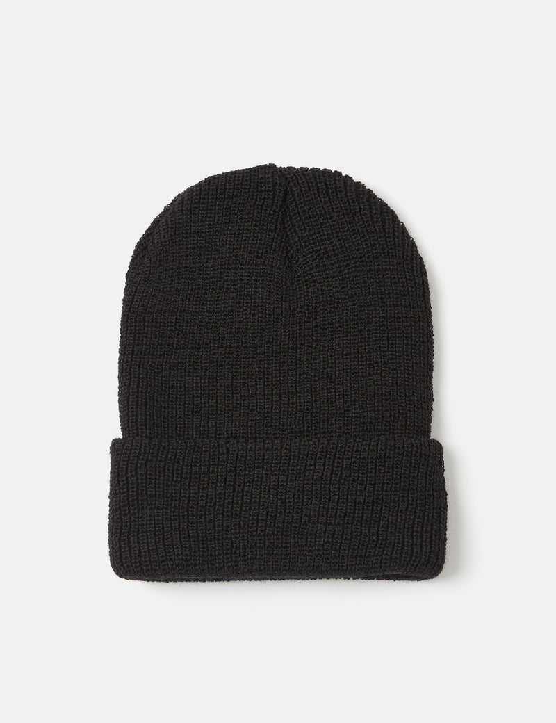 Engineered Garments Watch Cap Beanie Hat (Wool) - Black