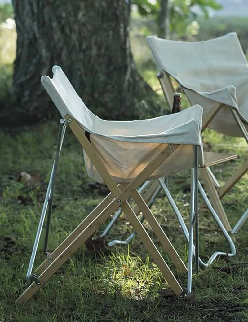Snow Peak Take! Bamboo Chair - White