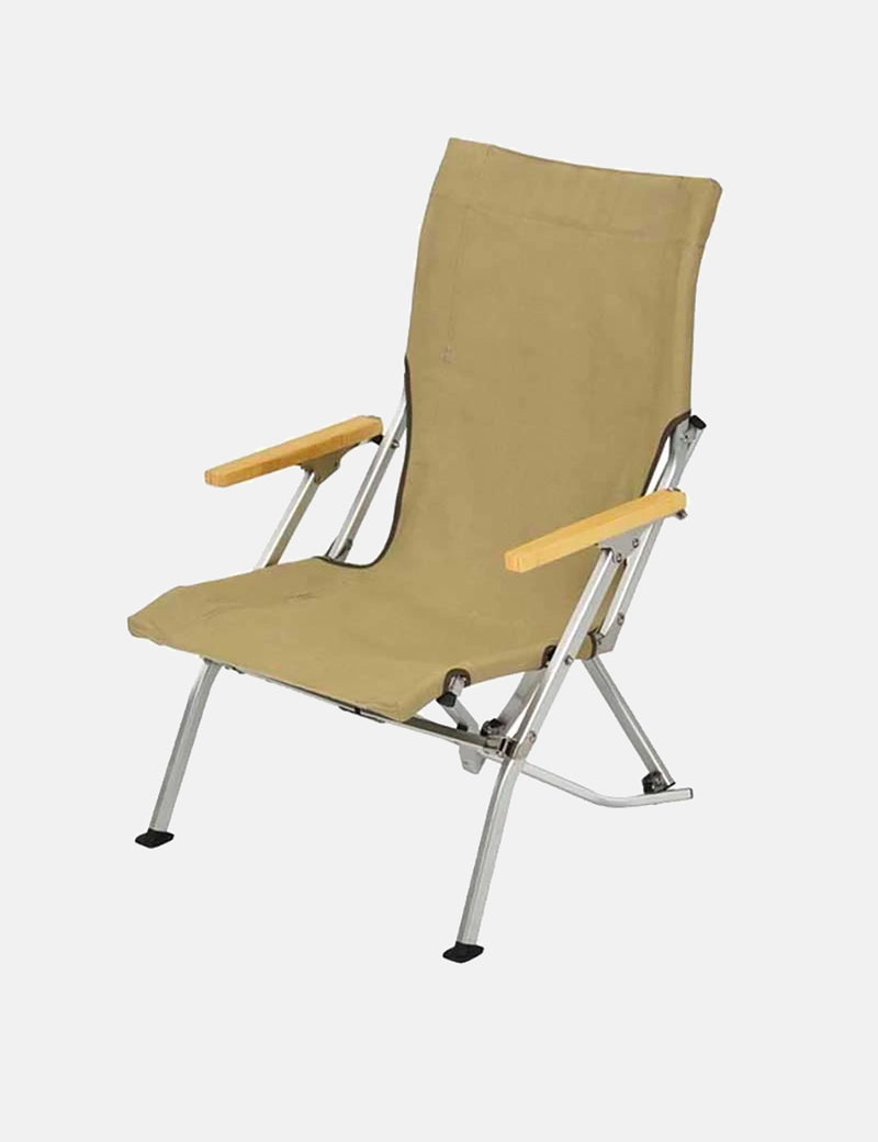 Snow Peak Low Chair (Folding) - Khaki