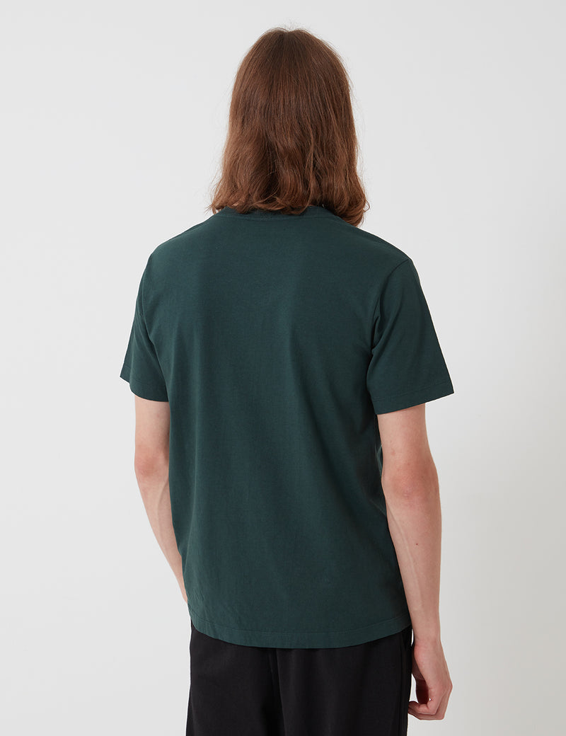 Lady White Co. Balta Pocket T-Shirt - Hunter Green