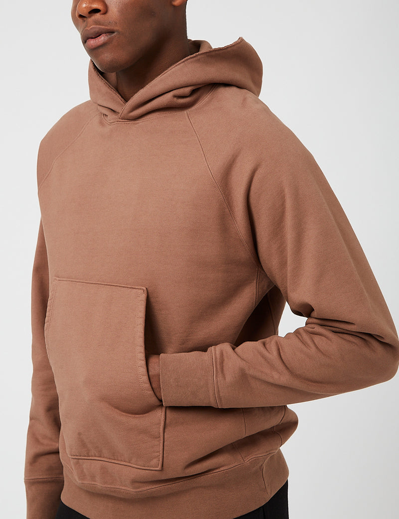 Lady White Co. Super Weighted Hooded Sweatshirt - Brown Twig