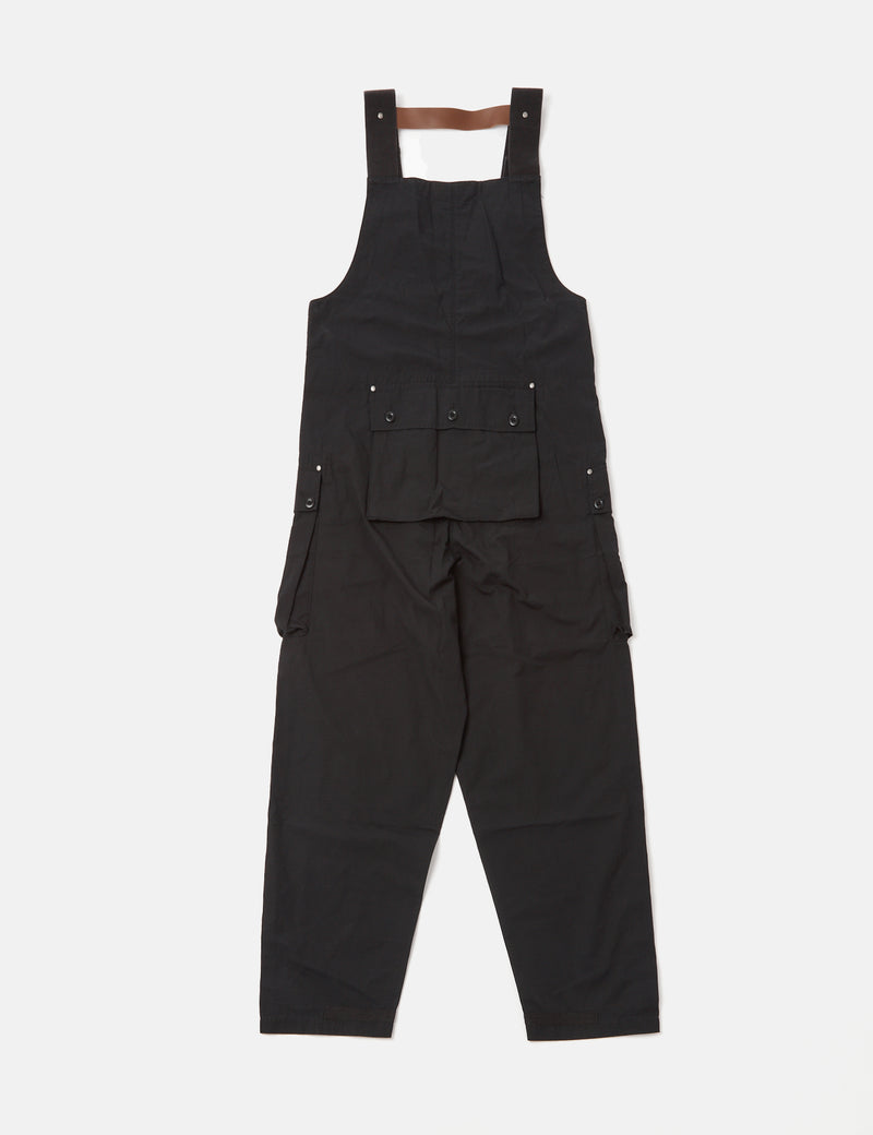 Nigel Cabourn Naval Dungaree (Relaxed) - Black