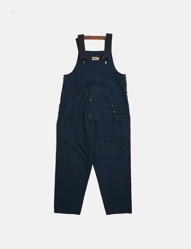 Nigel Cabourn Naval Dungaree (Relaxed) - Black Navy