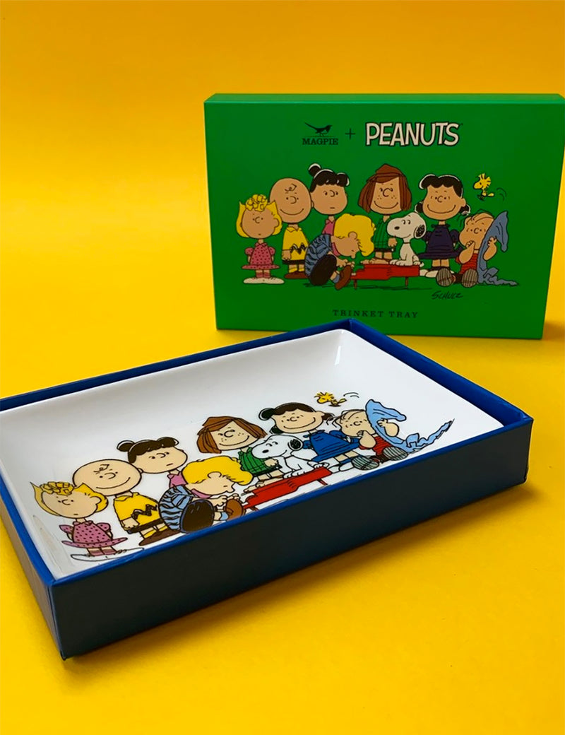 Peanuts Gang Trinket Tray - White