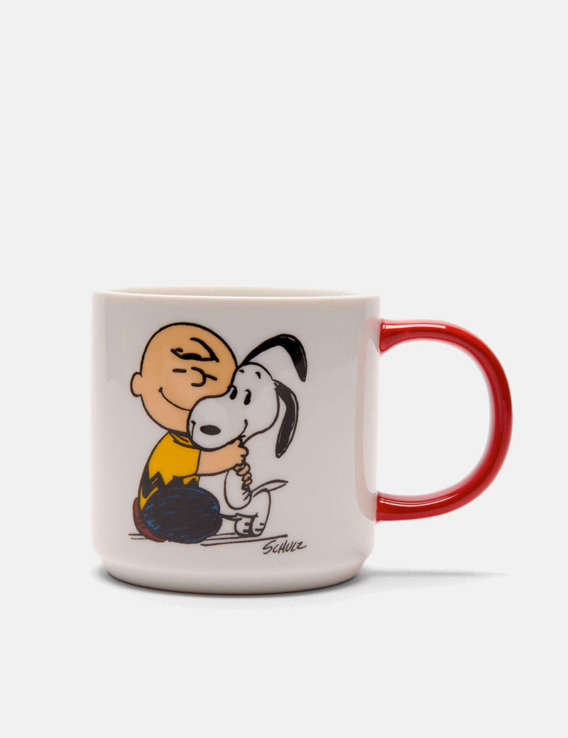 Peanuts Happiness is a Warm Puppy Mug - White