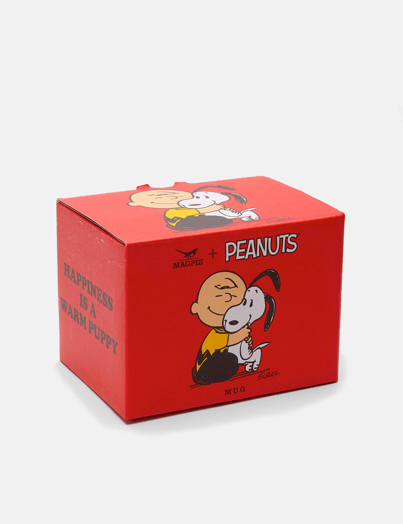 Peanuts Happiness is a Warm Puppy Mug - White