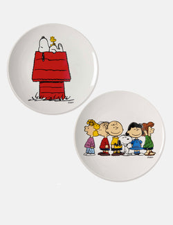 Peanuts 2 Assiettes - Snoopy & Gang
