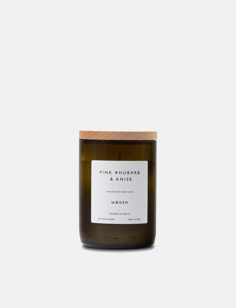 M√¶gen Orchard Candle (9oz) - Pink Rhubarb & Anise