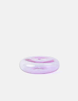 Mægen Dimple Glass Incense Holder - Lavender