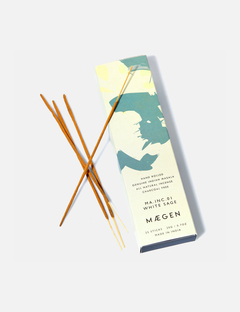M√¶gen Incense Sticks - White Sage