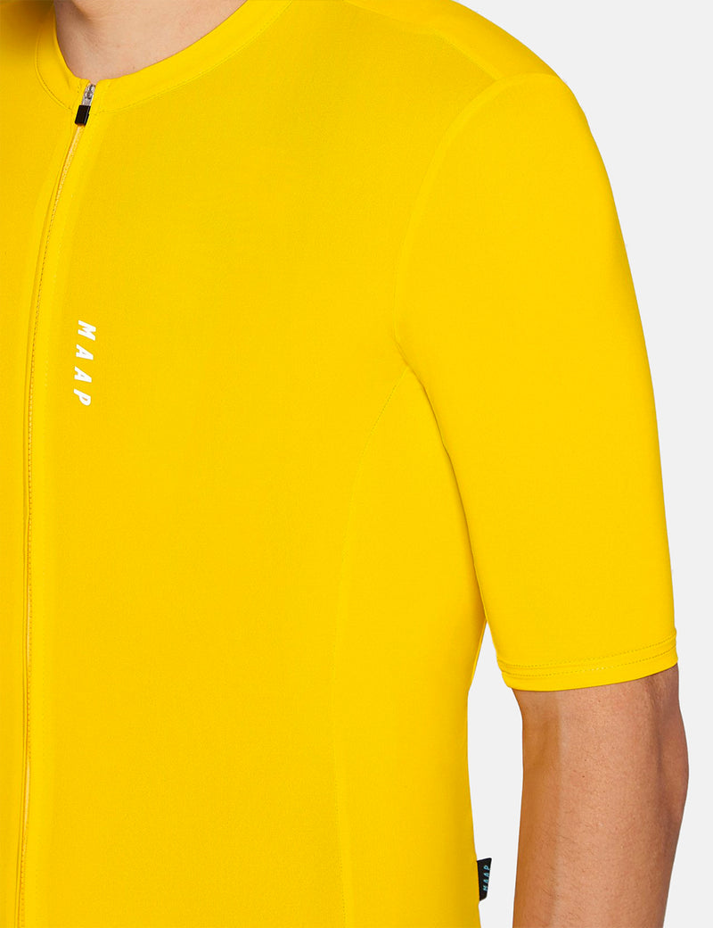 MAAP Training Maillot M/S - Jaune Solaire