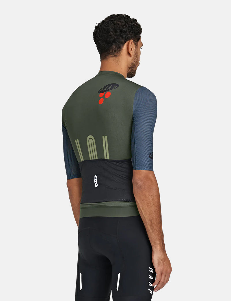 MAAP League Pro Air Jersey - Olive Green