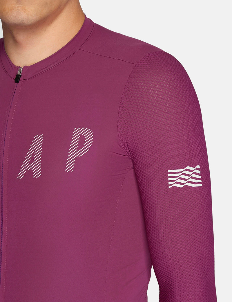 MAAP Echo Pro Base Long Sleeve Jersey - Grape