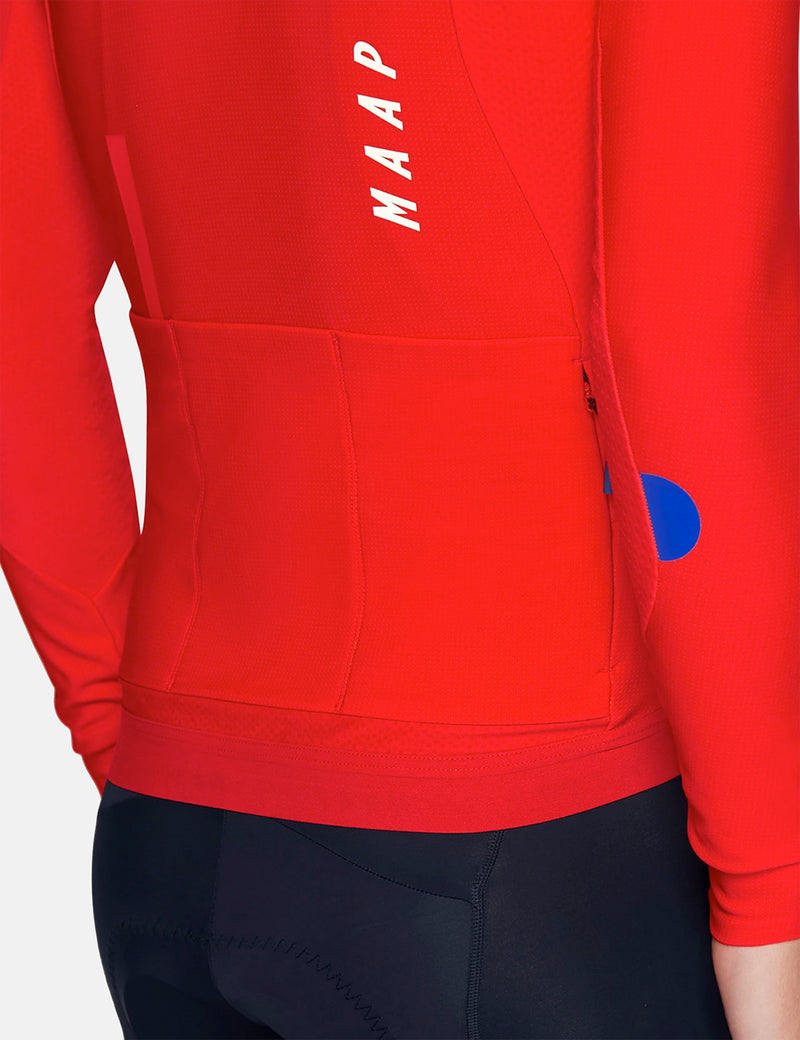 MAAP Force Pro Long Sleeve Jersey - Chilli Red