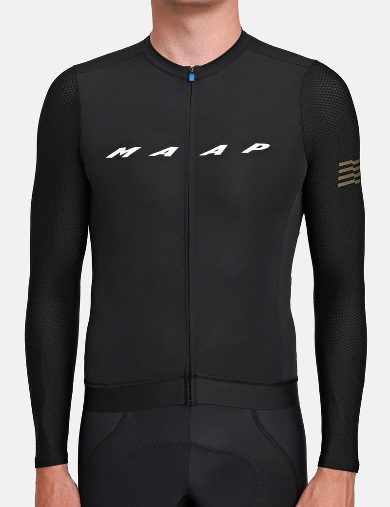 MAAP Evade Pro Base Long Sleeve Jersey - Black