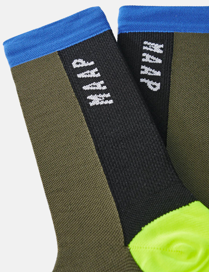 MAAP League Socks - Olive Green