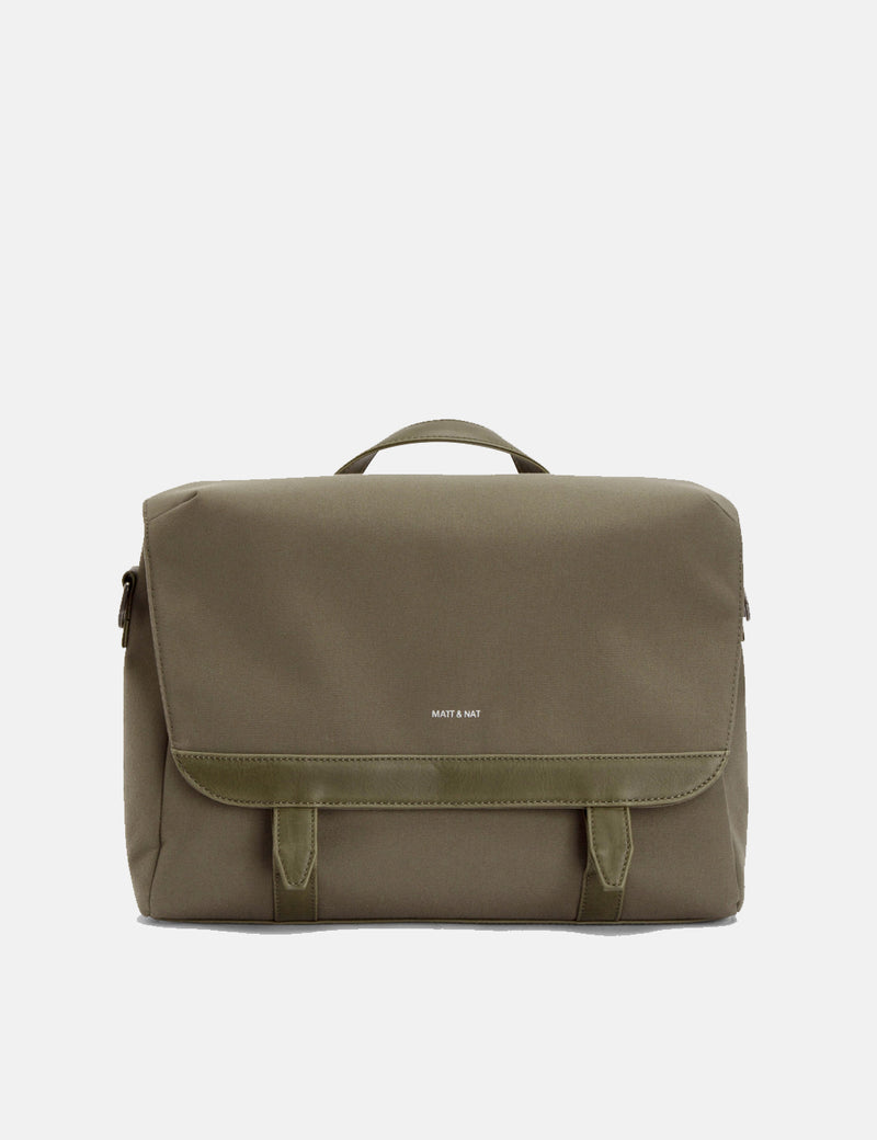 Matt & Nat Martel Messenger Bag - Olive Green