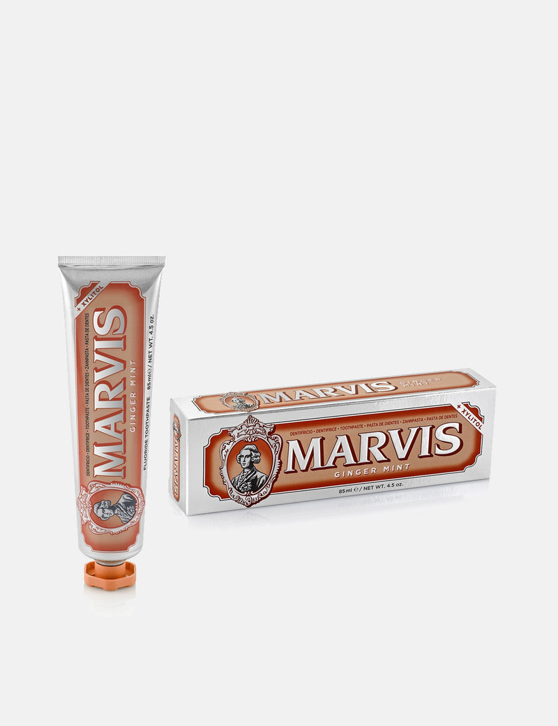 Dentifrice Marvis (85ml) - Gingembre Menthe