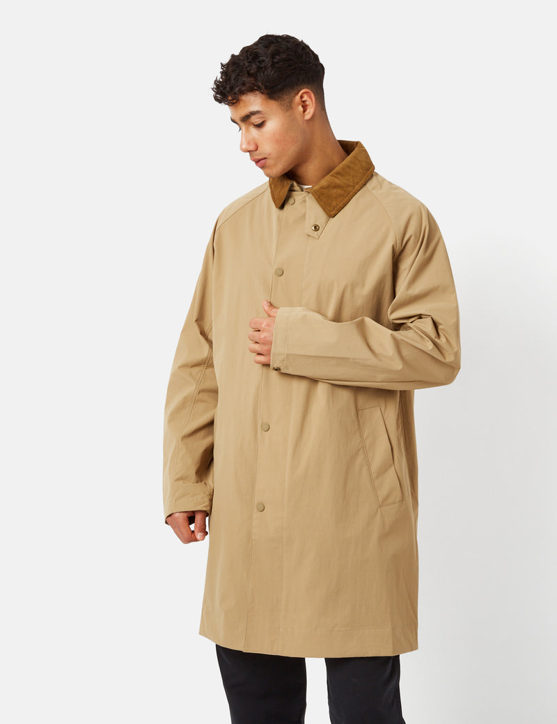 Barbour Ashi Mac Casual - Trench Marron