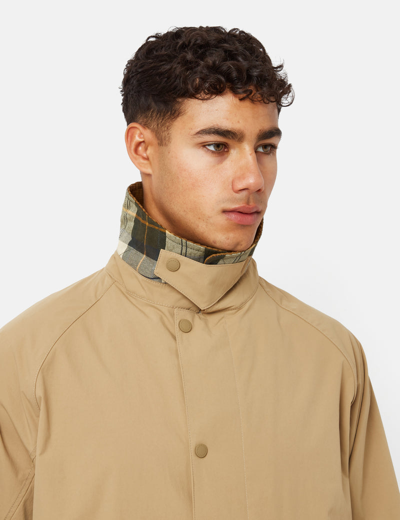 Barbour Ashi Mac Casual - Trench Brown