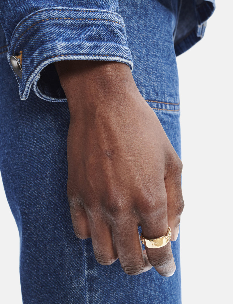 A.P.C. Darwin Ring - Gold