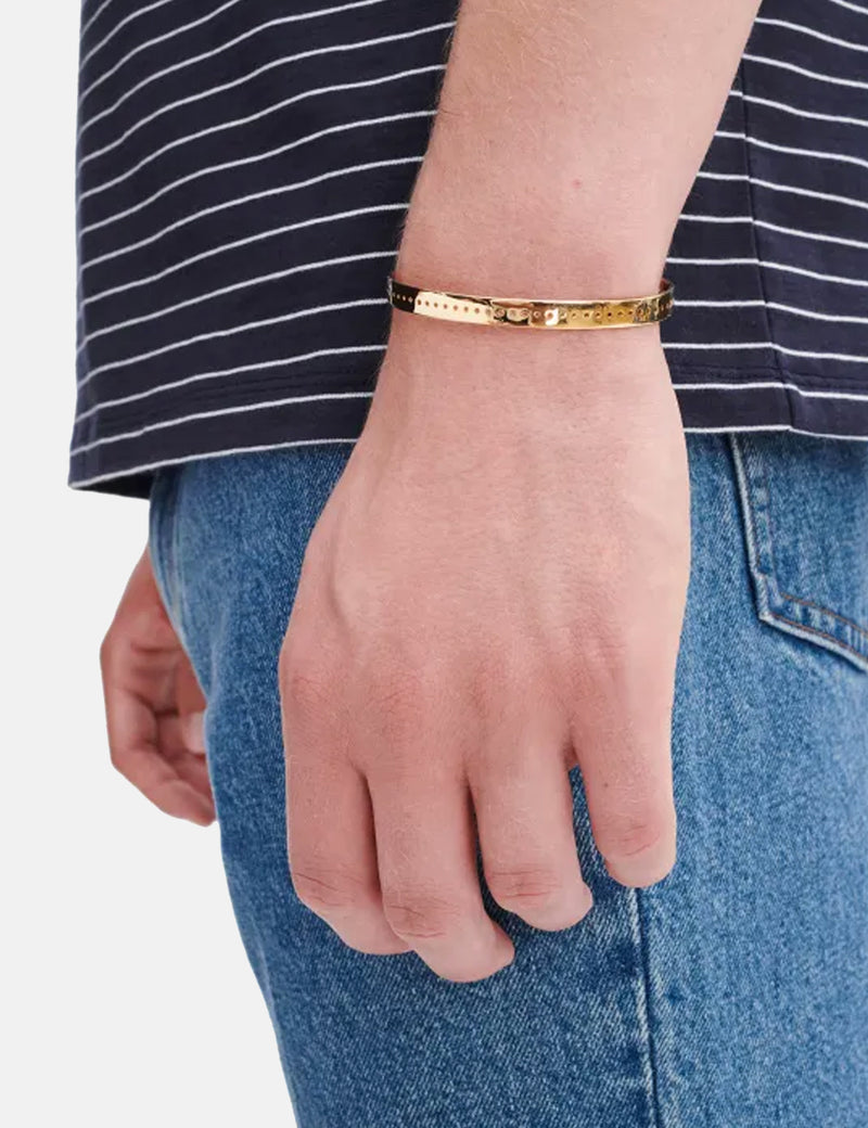 A.P.C. Concert Fin Bracelet - Gold