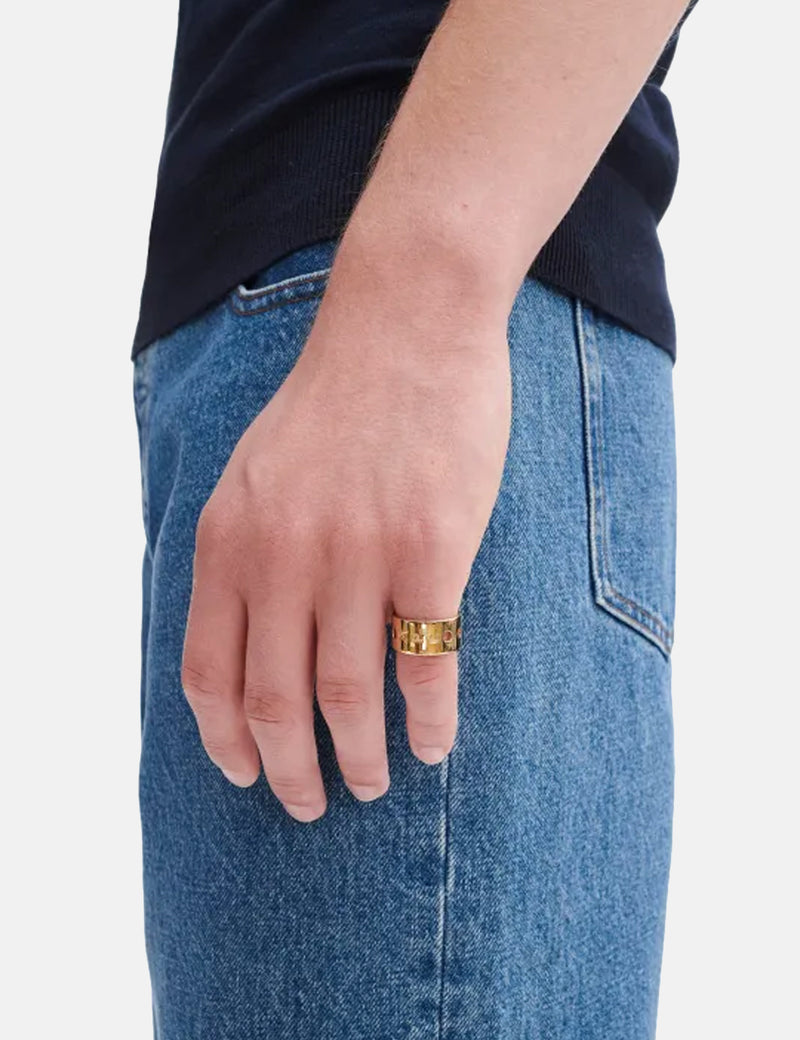 A.P.C. Concert Fine Ring - Gold
