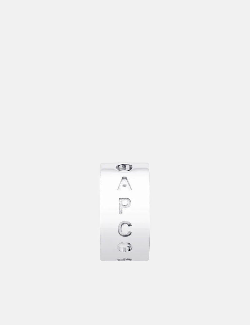 A.P.C. Concert Fine Ring - Silver