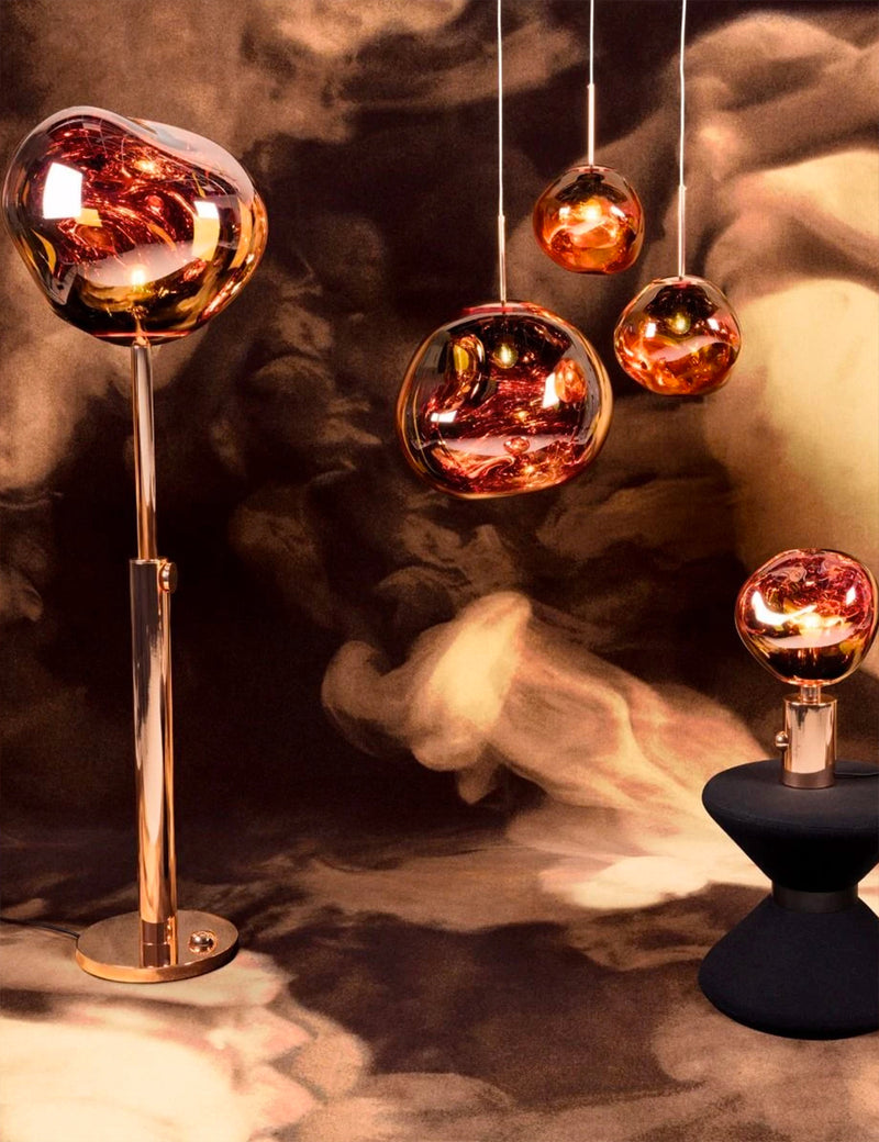Tom Dixon Melt Mini Pendant Light (LED) - Copper