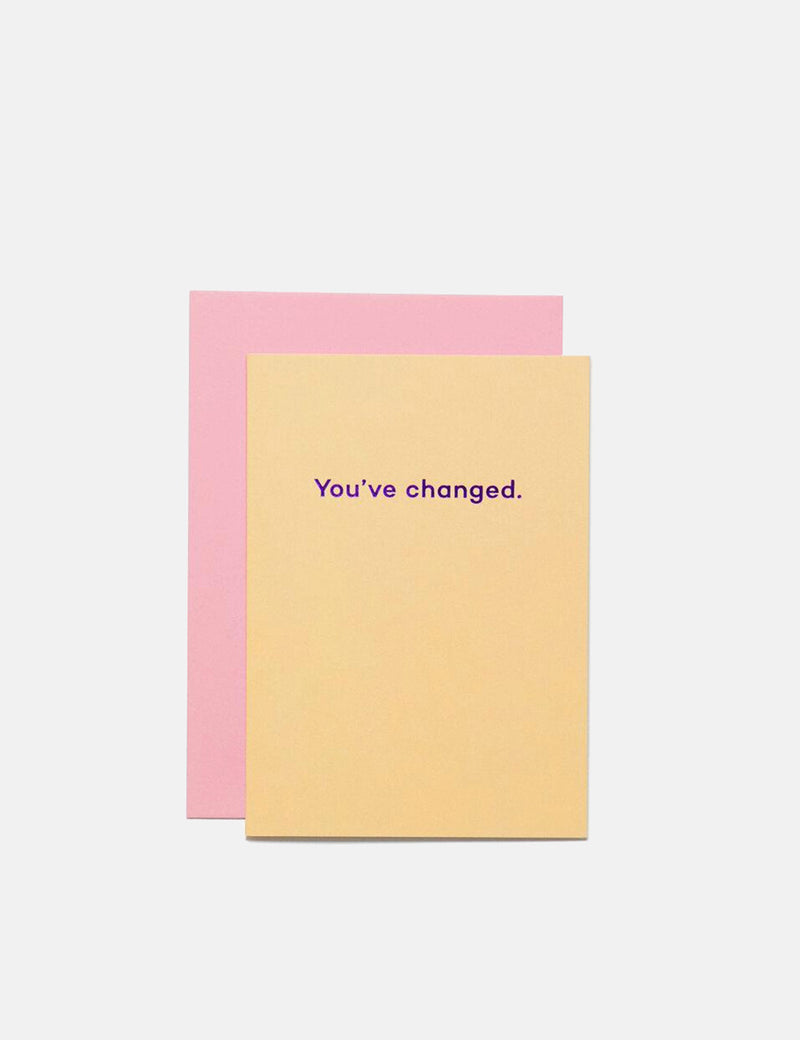 Mean Mail You've changed - Card