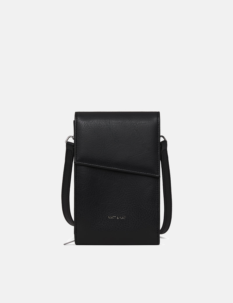 Matt & Nat MET Crossbody Wallet - Black