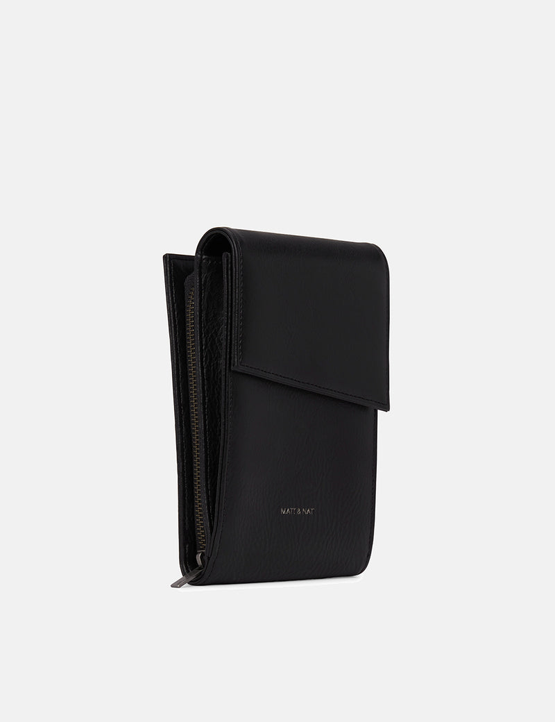 Matt & Nat MET Crossbody Wallet - Black