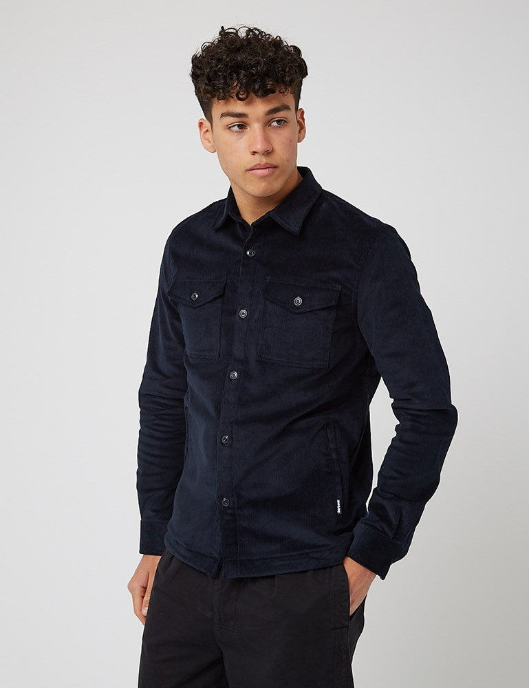 Veste-chemise Barbour (côtelé) - Bleu marine