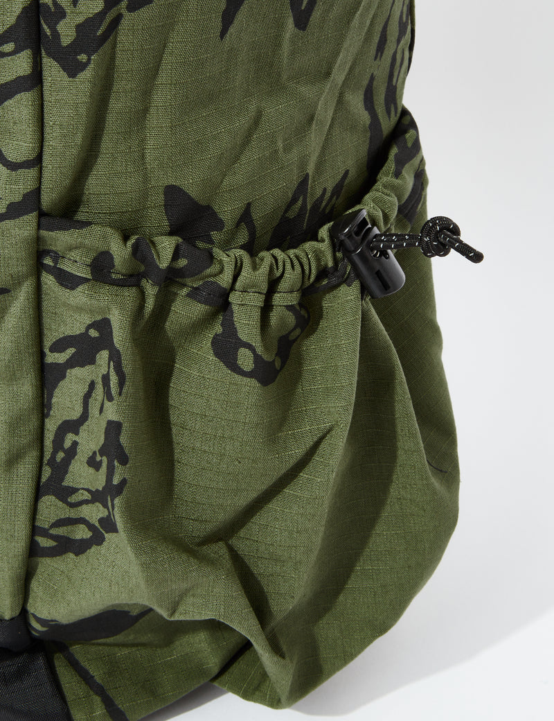 Sac 3 en 1 Engineered Garments UL (Ripstop Floral) - Vert olive