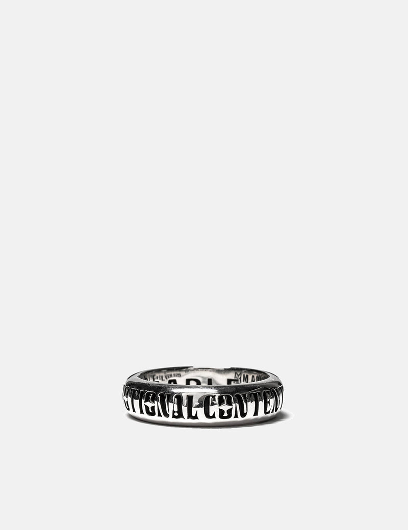 Maple Emotional Content Ring - Silver 925