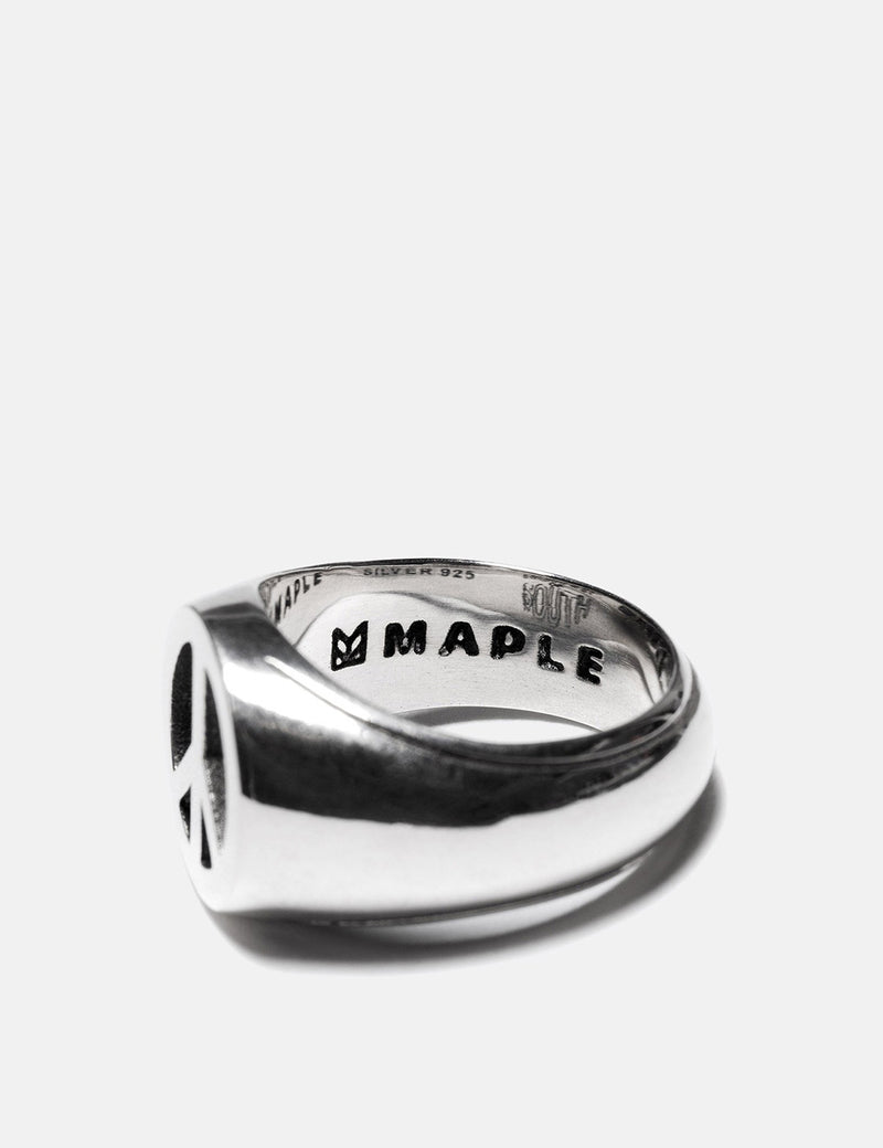 Maple Peace Ring - Silver 925