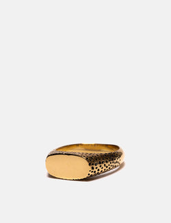 Maple Nugget Ring - 14K Gold Plated