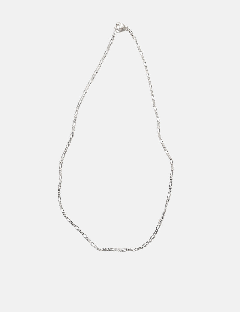 Ahorn Figaro Kette (Halskette) - Silber 925