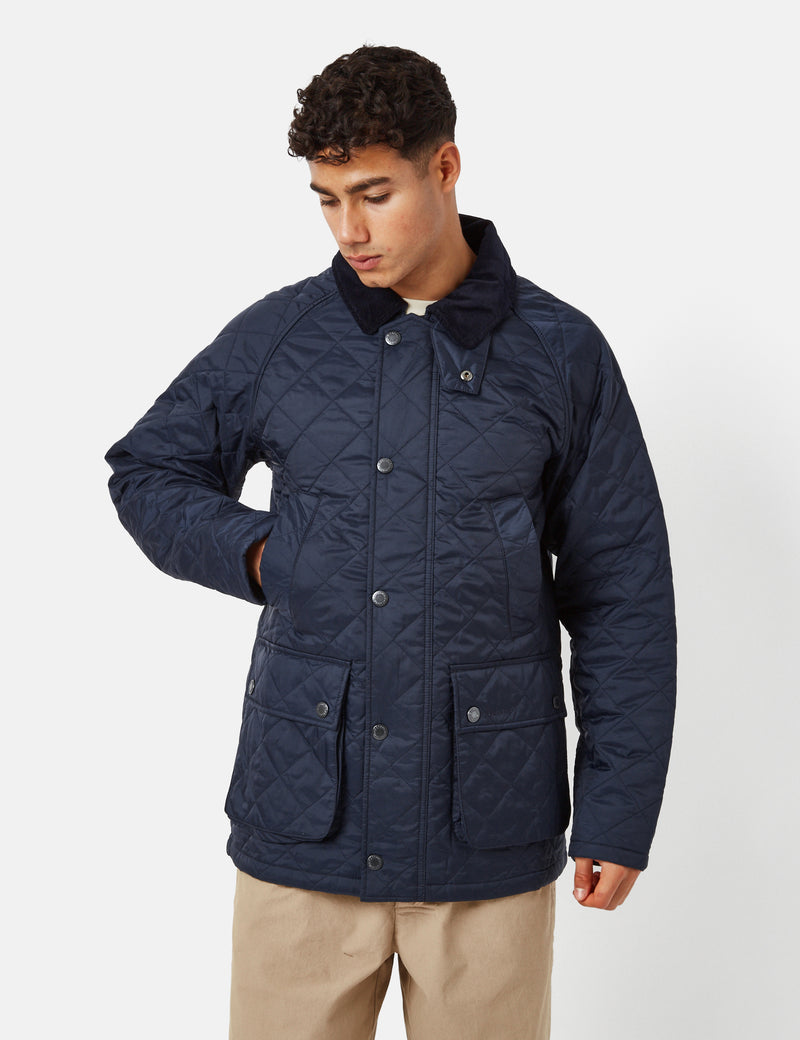 Barbour Ashby Quilt Jacket Navy Blue I Article.