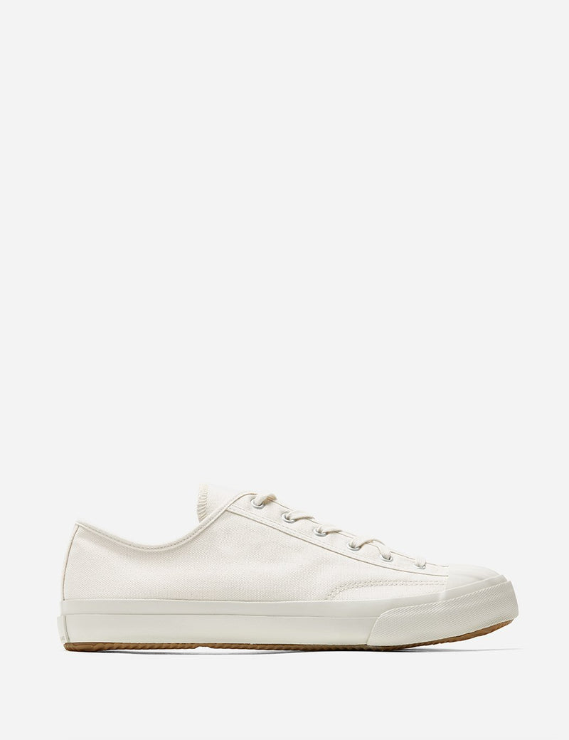 Moonstar Gym Classic Low Trainers (Canvas) - Off White