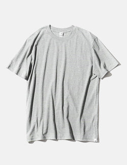 mocT Neon Script T-Shirt - Grey/Neon Green